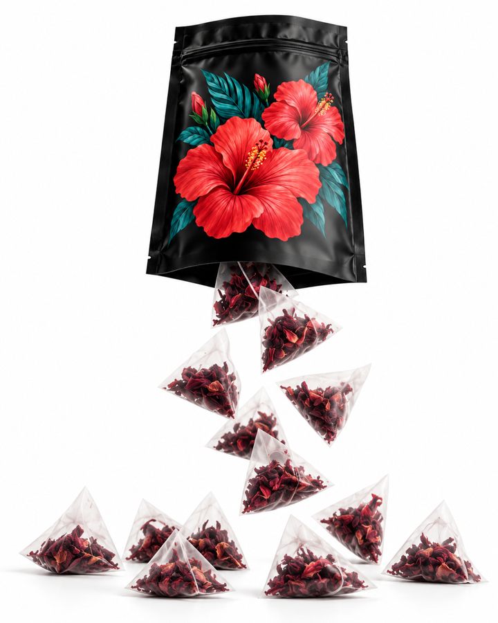 From Tea Bag to Ruby-Red Cup in Minutes.
