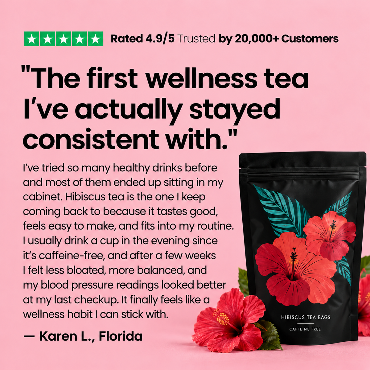 Neblios Organic Hibiscus Tea Bags