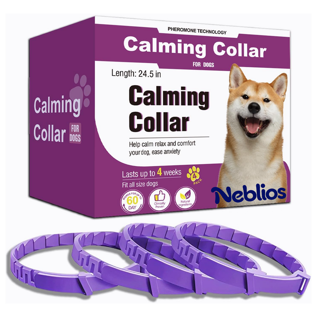 Neblios Calming Collar for Dogs